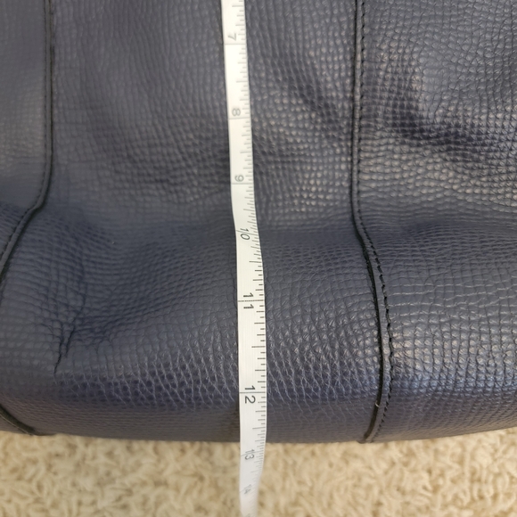 Gabs Leather Tote Navy Blue NWOT - Picture 11 of 16